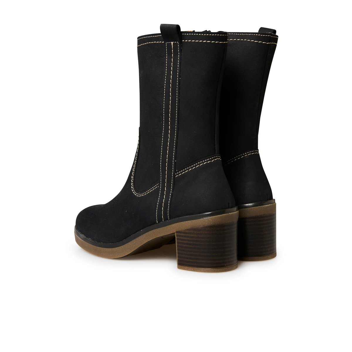 Boots hautes semelle amovible noir, PEDICONFORT