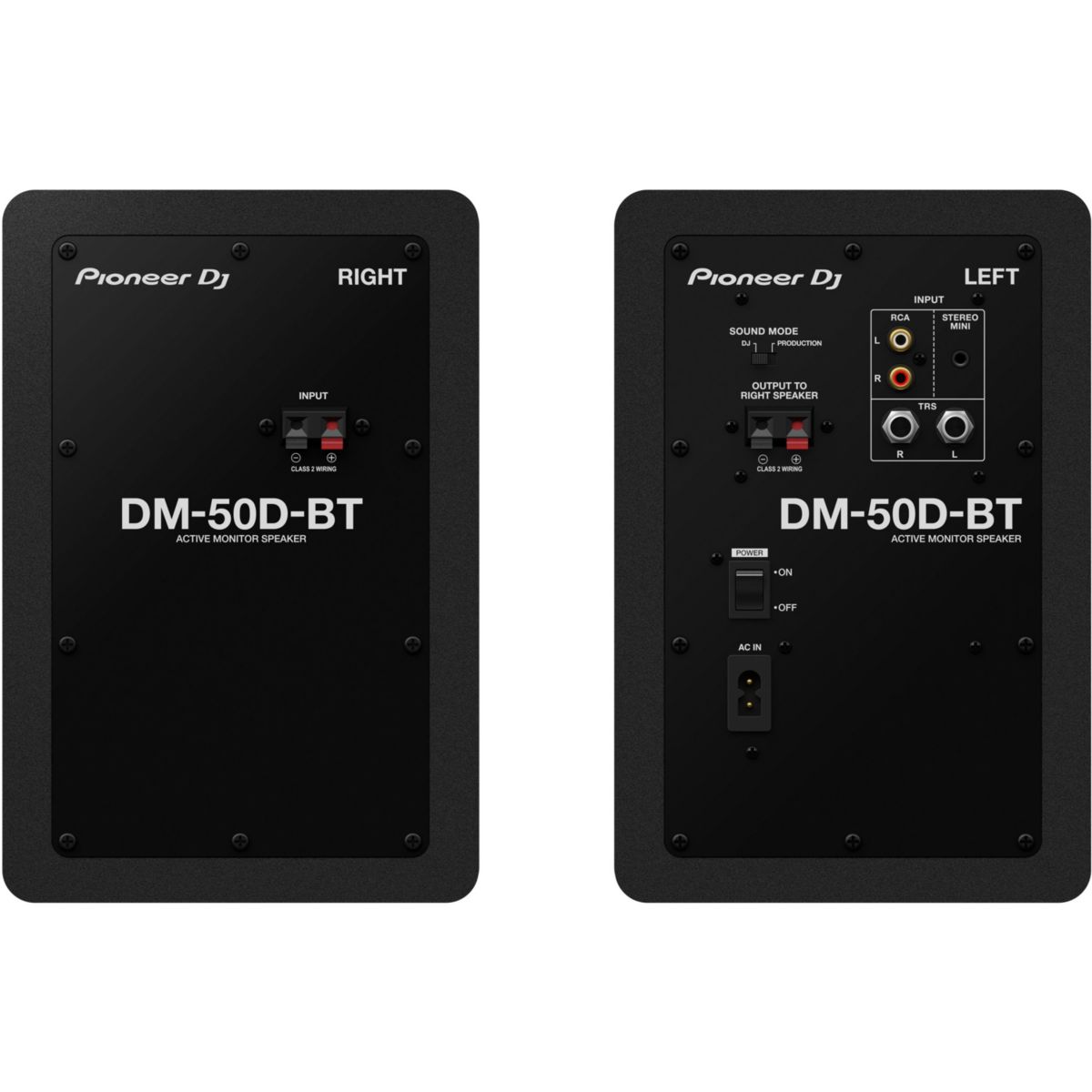 Enceinte bibliothèque DM-50D-BT x 2 couleur unique, PIONEER