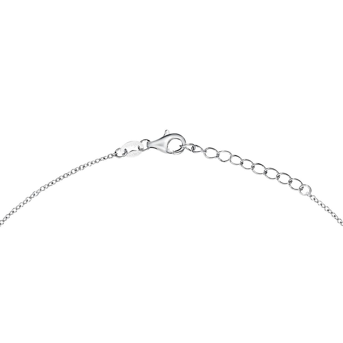 Colliers en Argent/oxyde de zirconium De Zirconium et Oxyde de zirconium argent, CLEOR