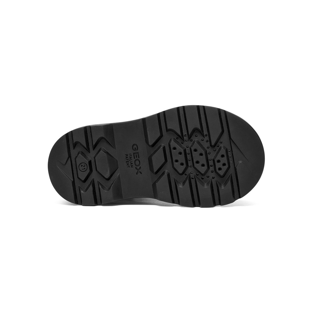 Bottines B KIDDARTAH ivoire clair/noir, GEOX