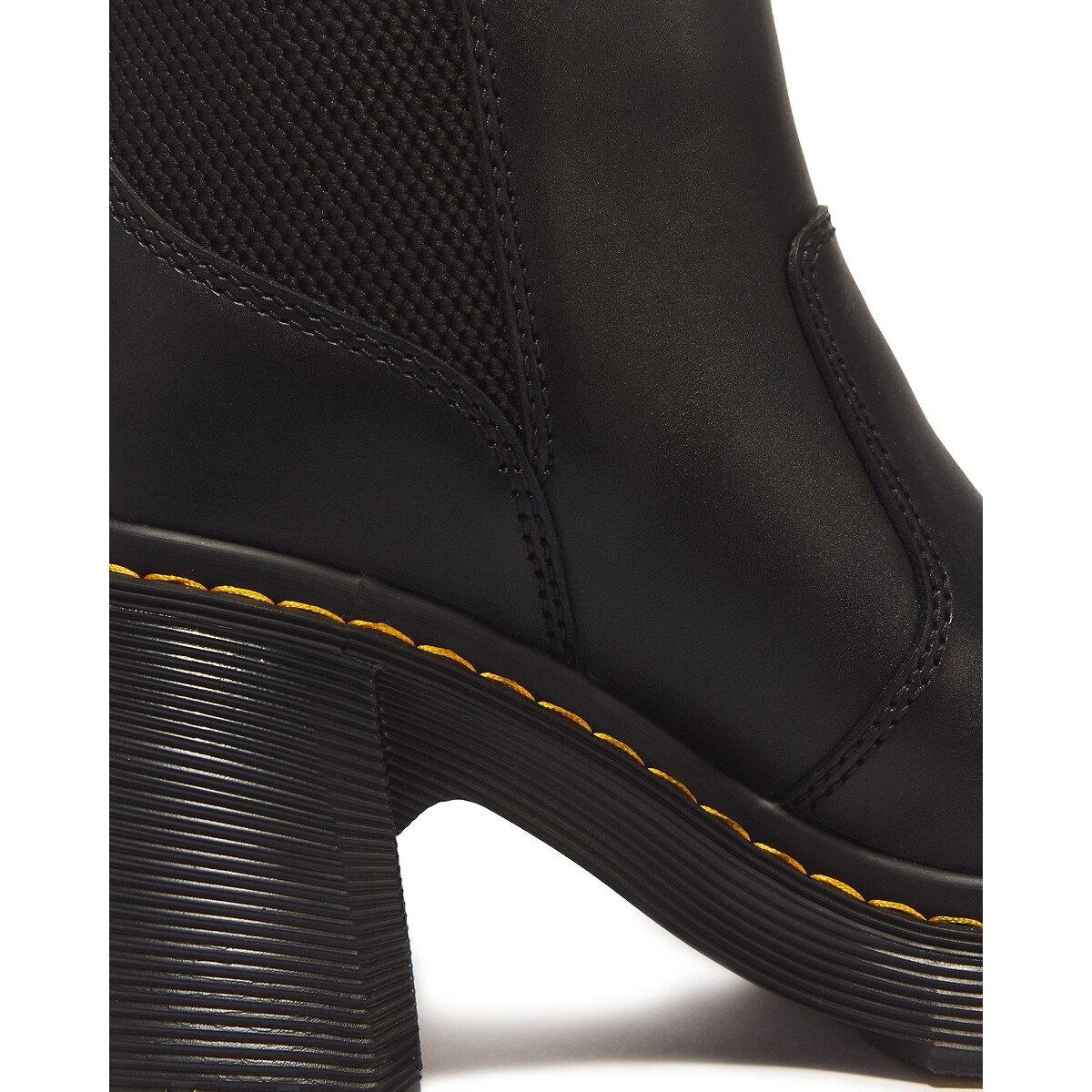 Stivaletti Chesney Zip Ankle in pelle Sendal nero , DR. MARTENS