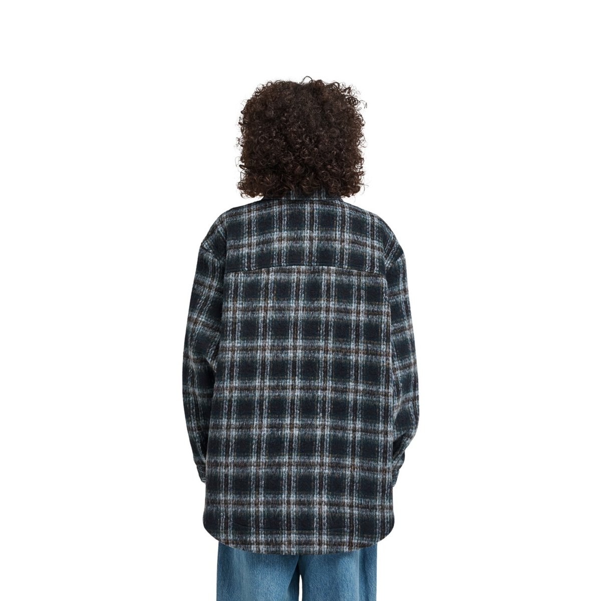 Surchemise PLAID multi brushed plaid dark slate, ELEMENT
