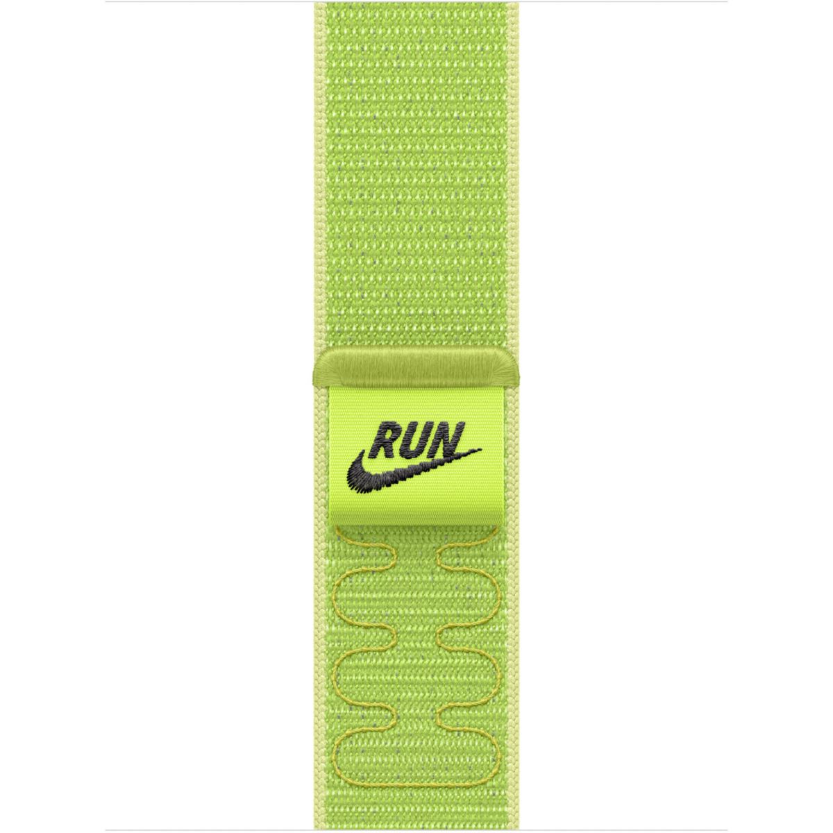 Bracelet 42 mm Sport Nike Volt Splash vert, APPLE