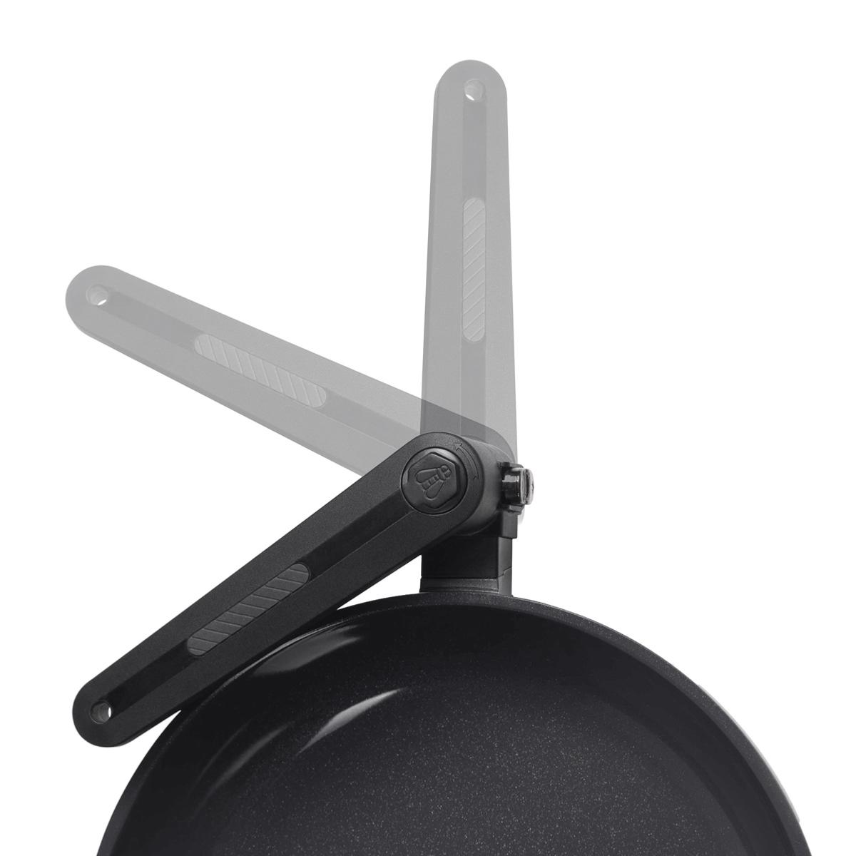 Poêle avec manche repliable - Transformer couleur unique, LAGUIOLE CUISSON