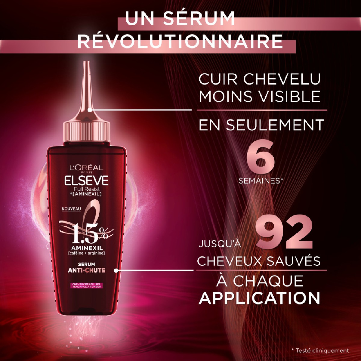 Sérums Anti-Chute Anti-Chute de cheveux 306mL couleur unique, L'OREAL PARIS