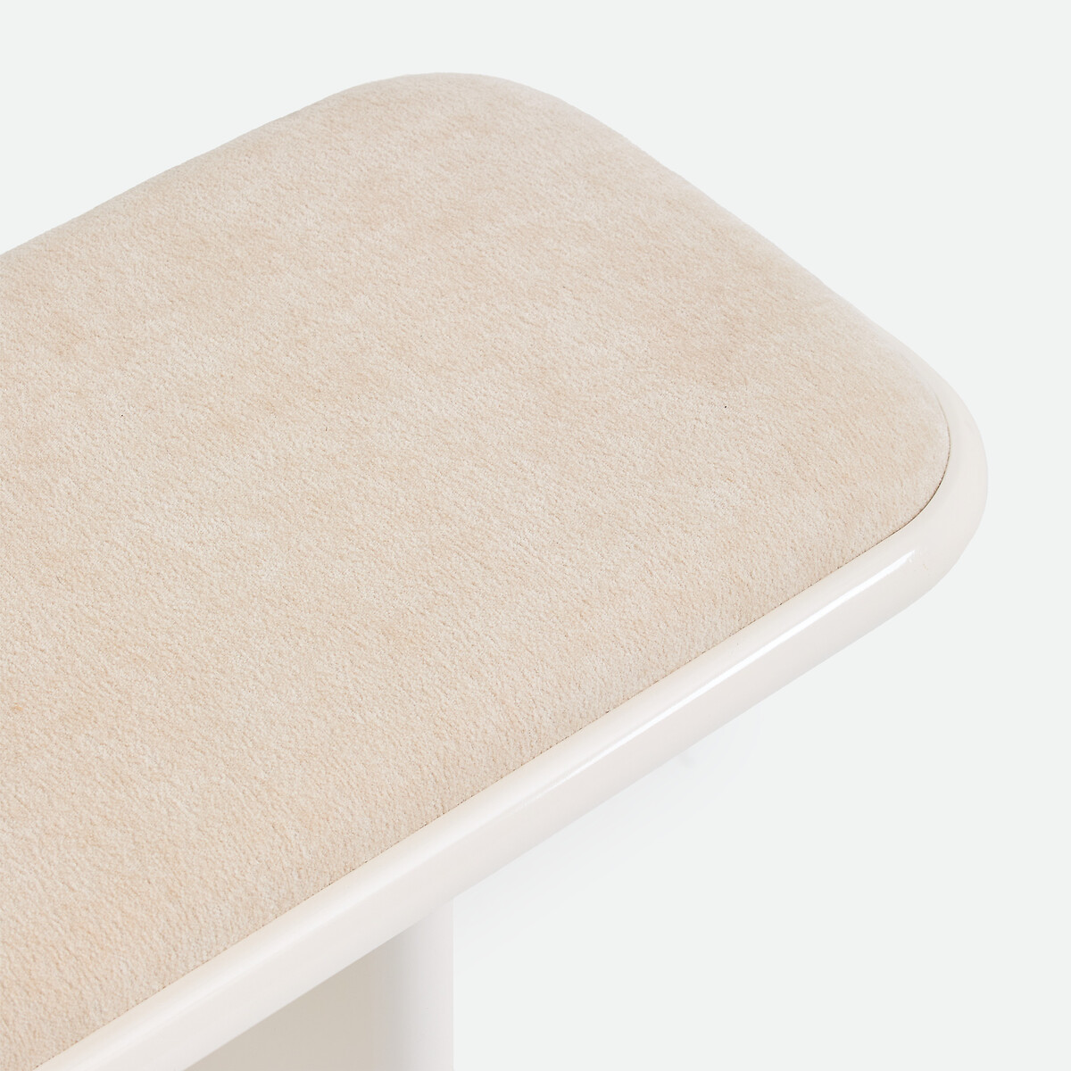 Banc XL en MDF laqué brillant, longueur 230 cm, MARVELA ecru, LA REDOUTE INTERIEURS