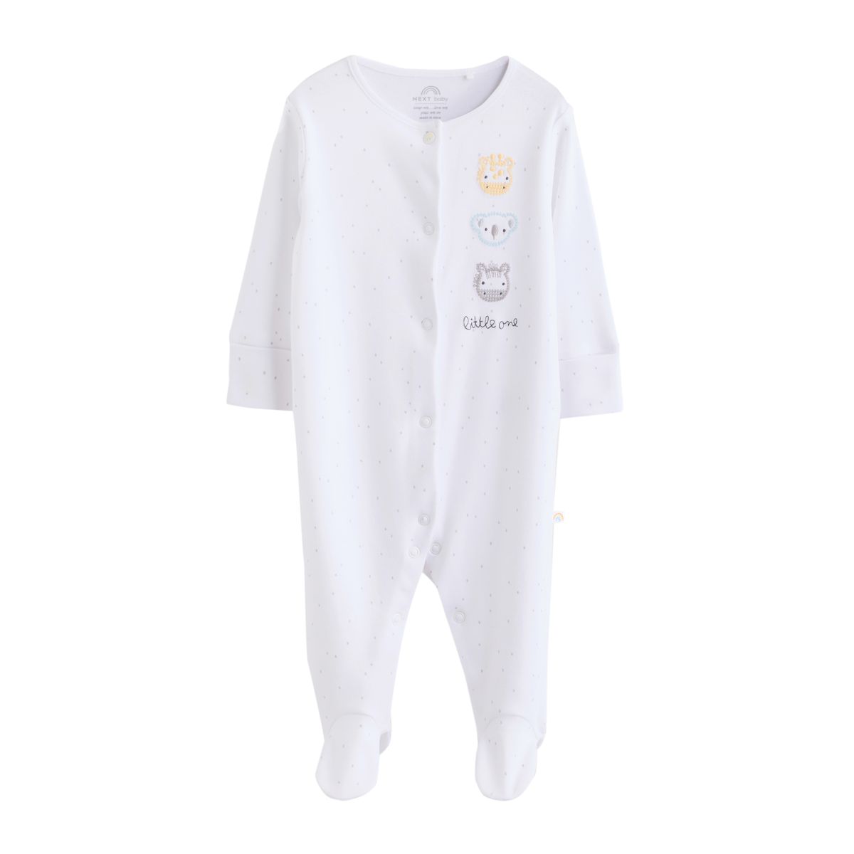 Dors-bien bébé, lot de 3 blanc, NEXT