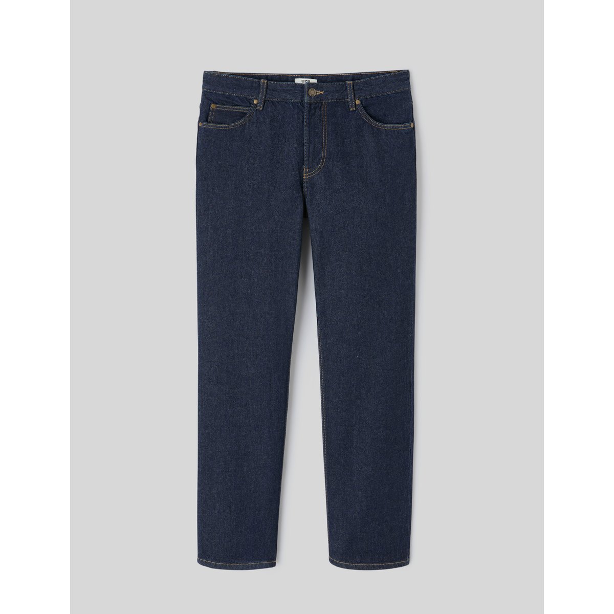 Jean comfort fit brut bleu moyen, BZB
