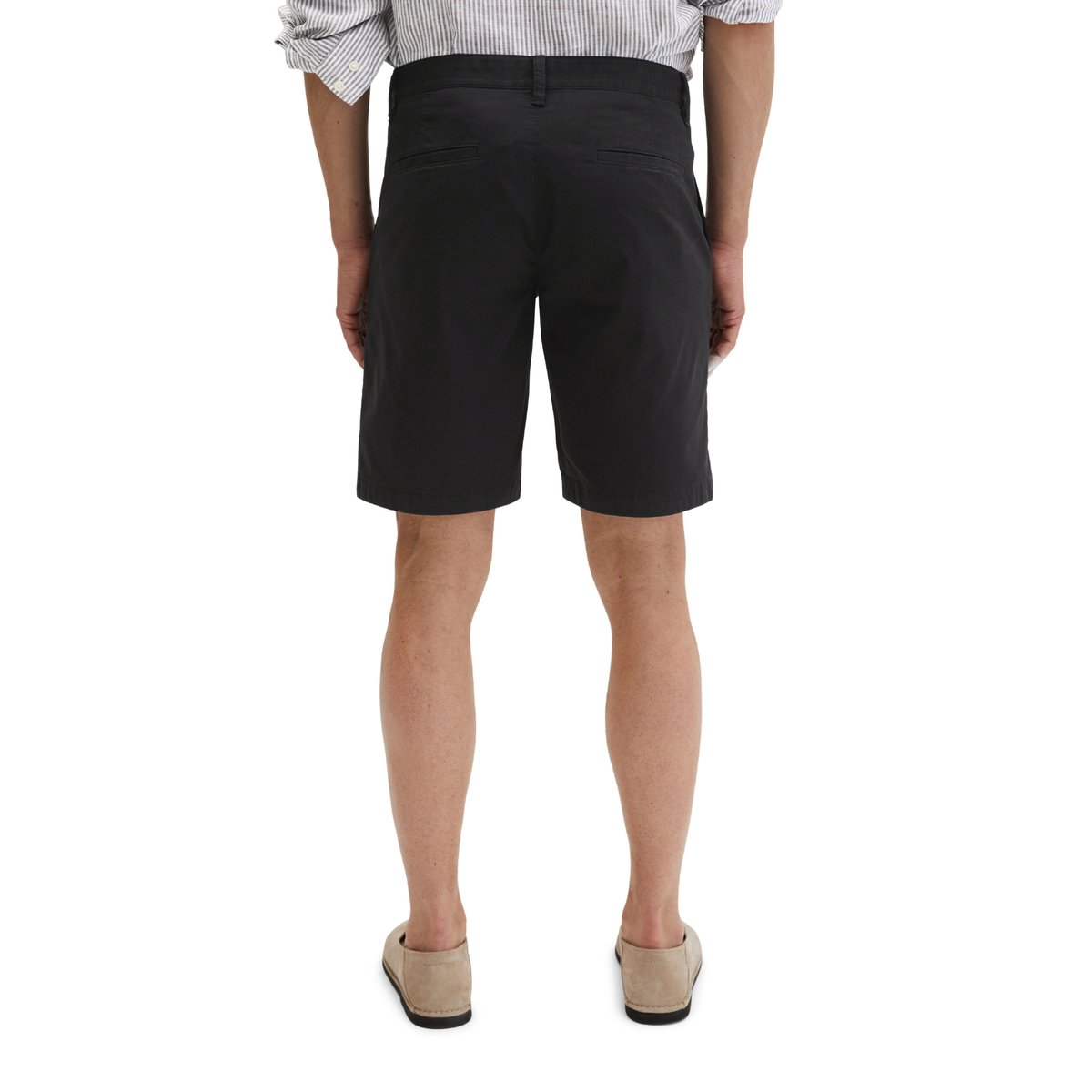 Short modèle Reso regular en sergé stretch léger noir, MARC O'POLO