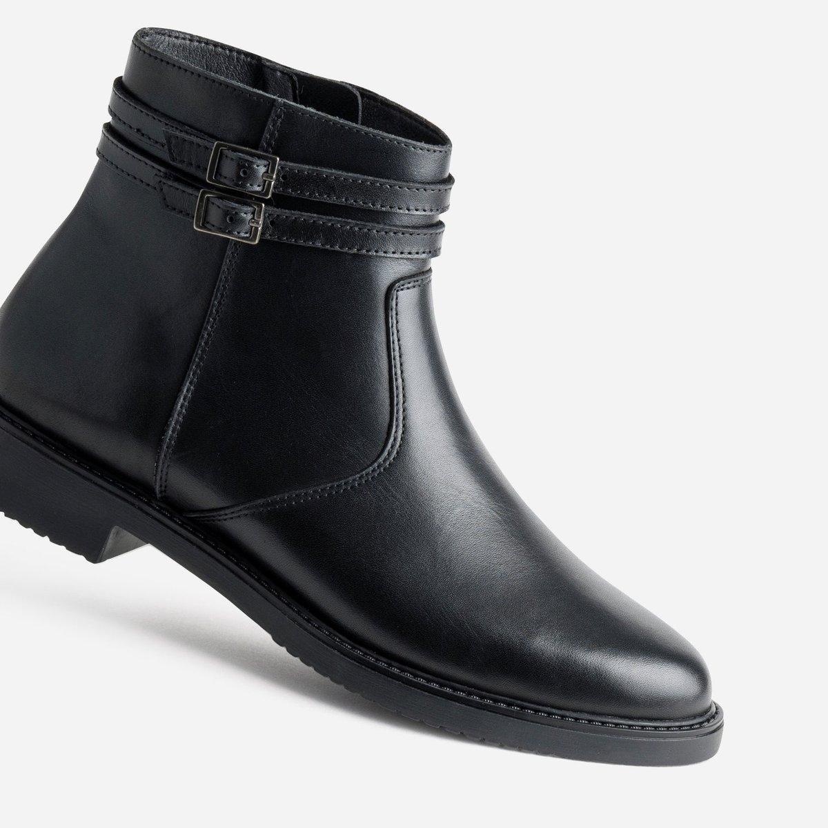 Boots en cuir LHIVA noir, ERAM