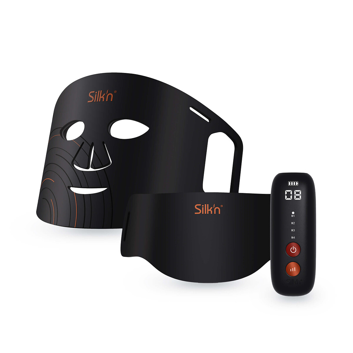 Máscara Duo LED antienvelhecimento e anti-Imperfeições preto , SILKN