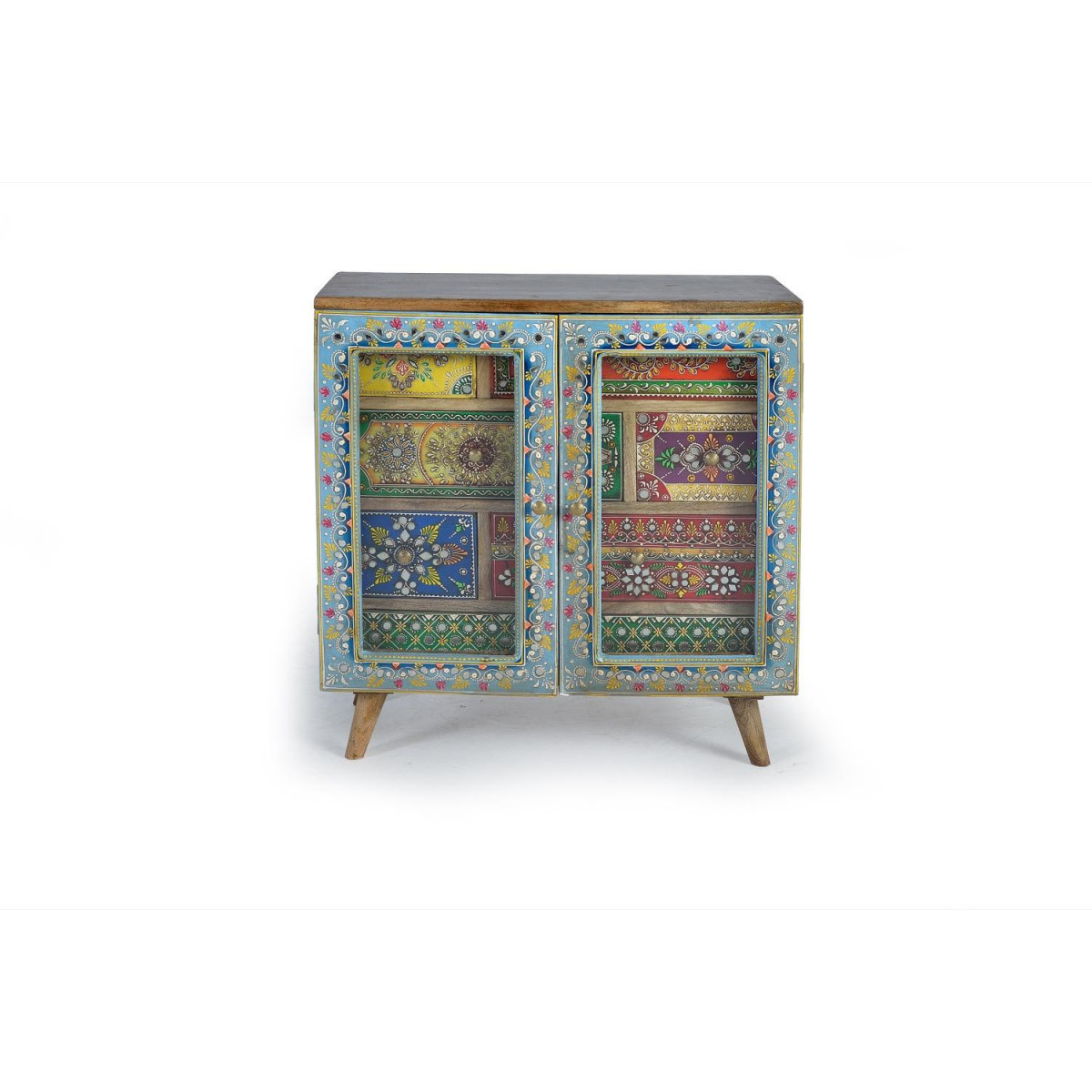 Buffet 7 tiroirs multicolore, DECORATION D’AUTREFOIS