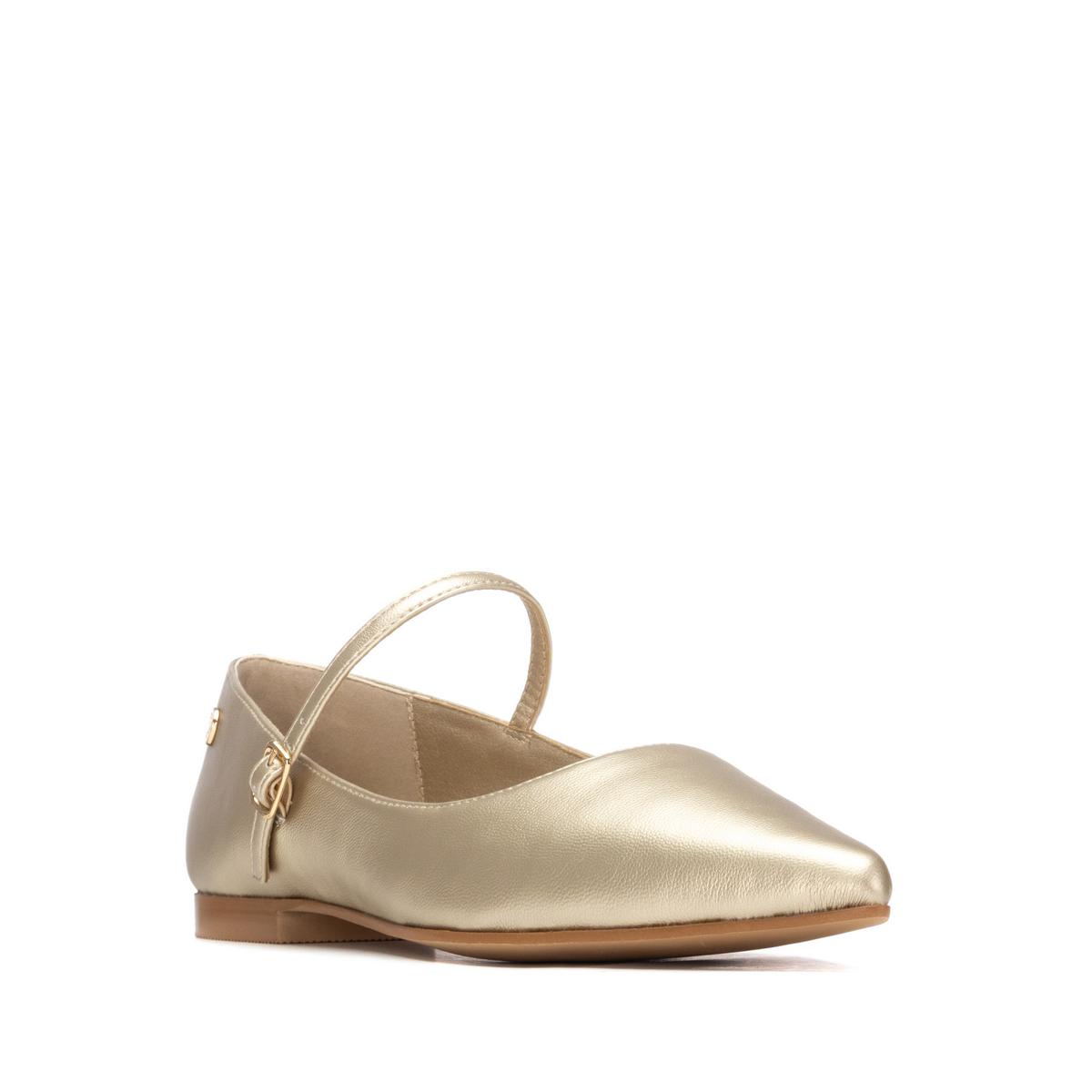 Chaussure Plaine Entreprise Boucle or, REFRESH