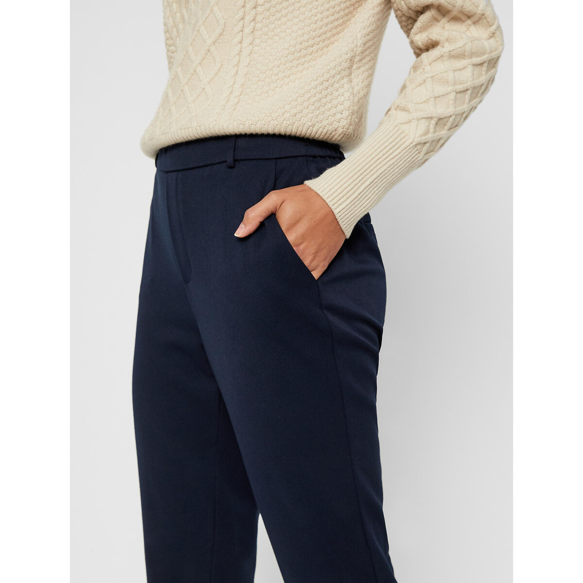 Pantalon droit marine, VERO MODA