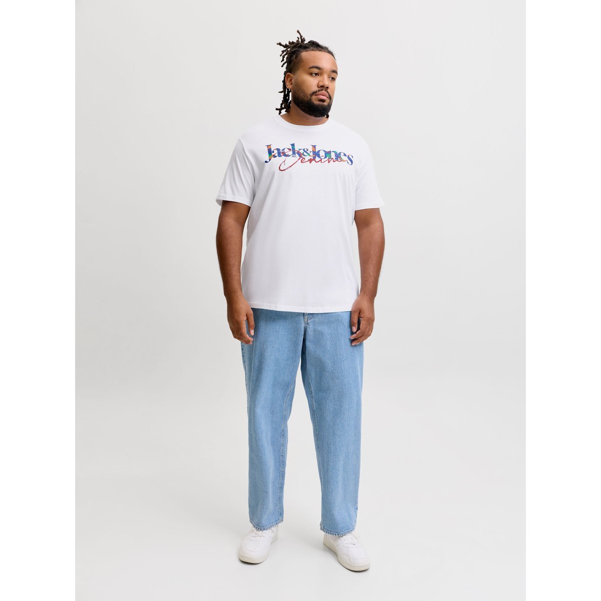 T-Shirt bright white, JACK & JONES