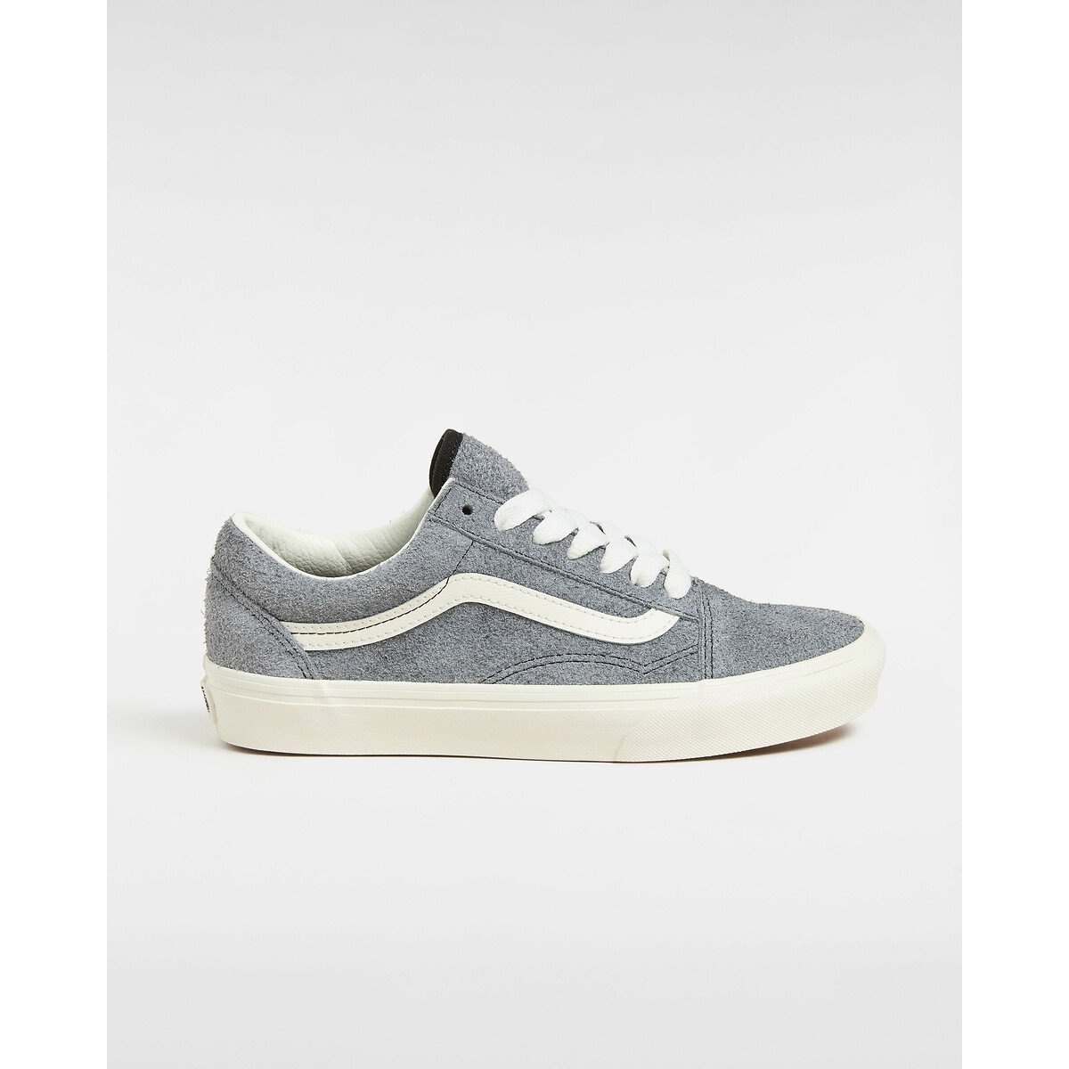 Baskets cuir Old Skool gris, VANS