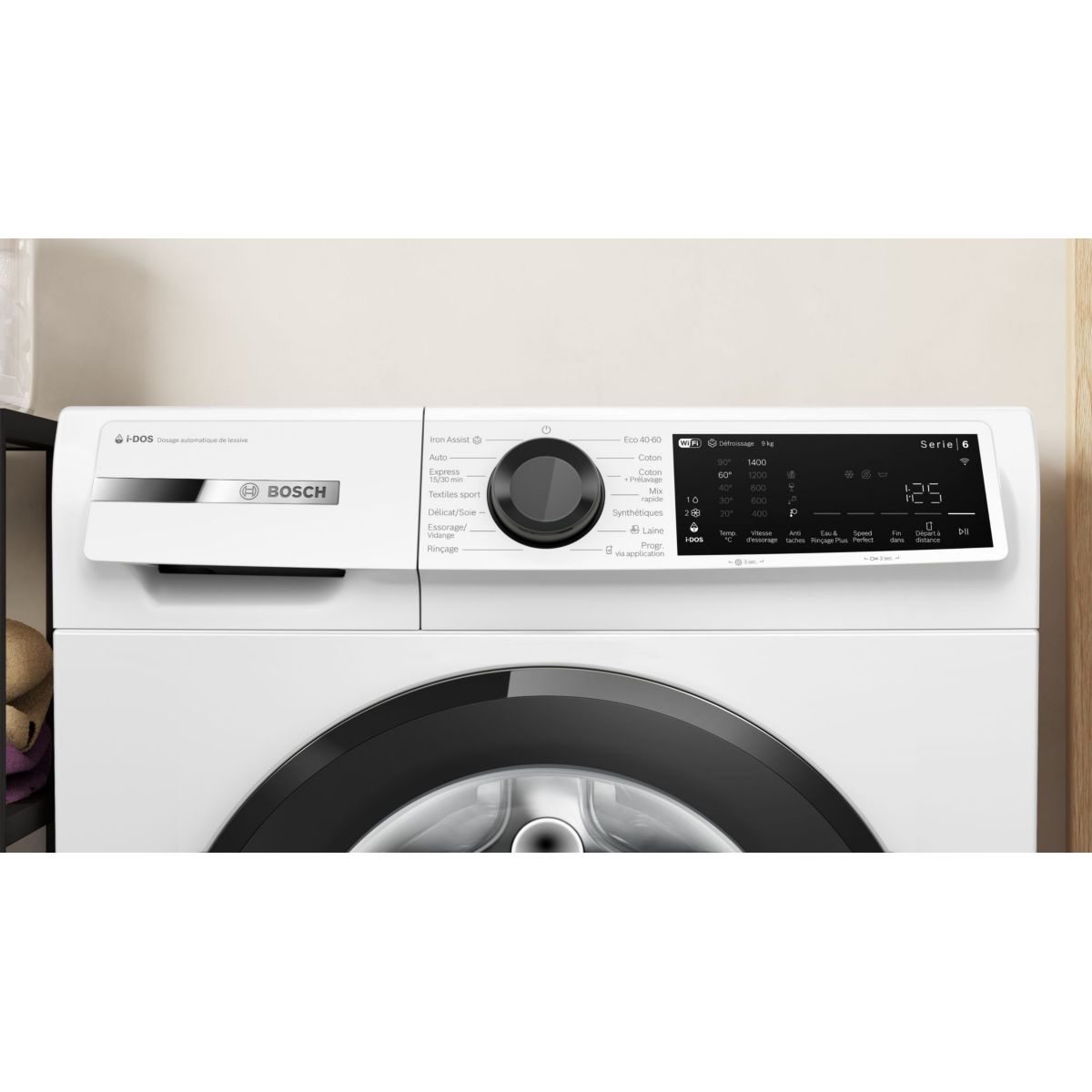 Lave linge hublot WGJ244ABFR couleur unique, BOSCH