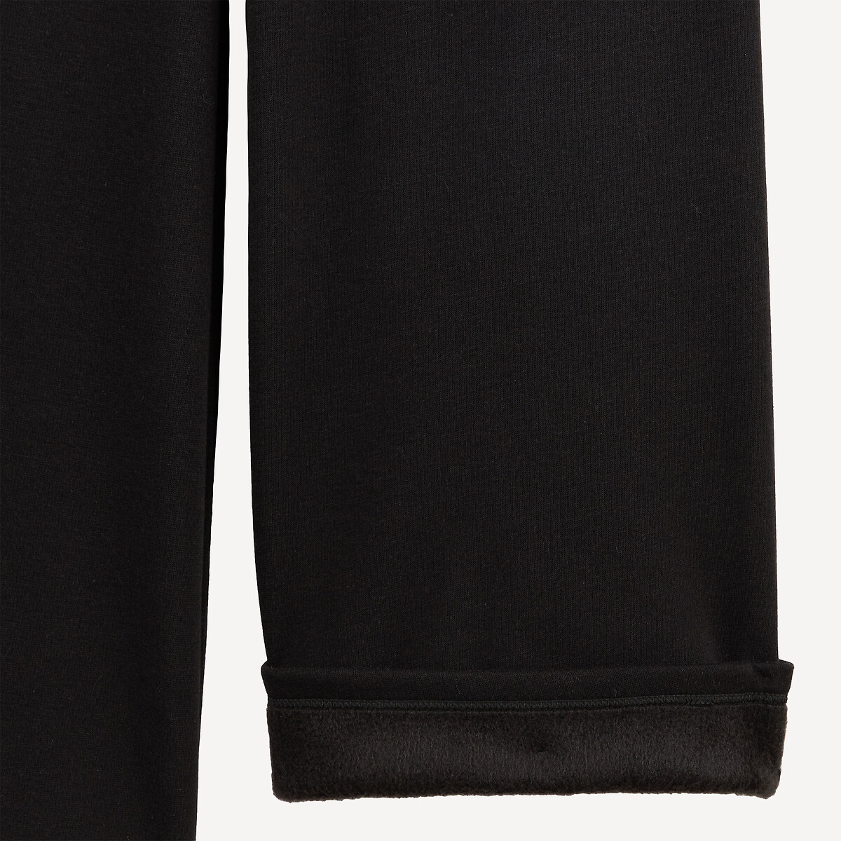Lot de 2 pantalons larges et chauds noir + bordeaux, LA REDOUTE COLLECTIONS