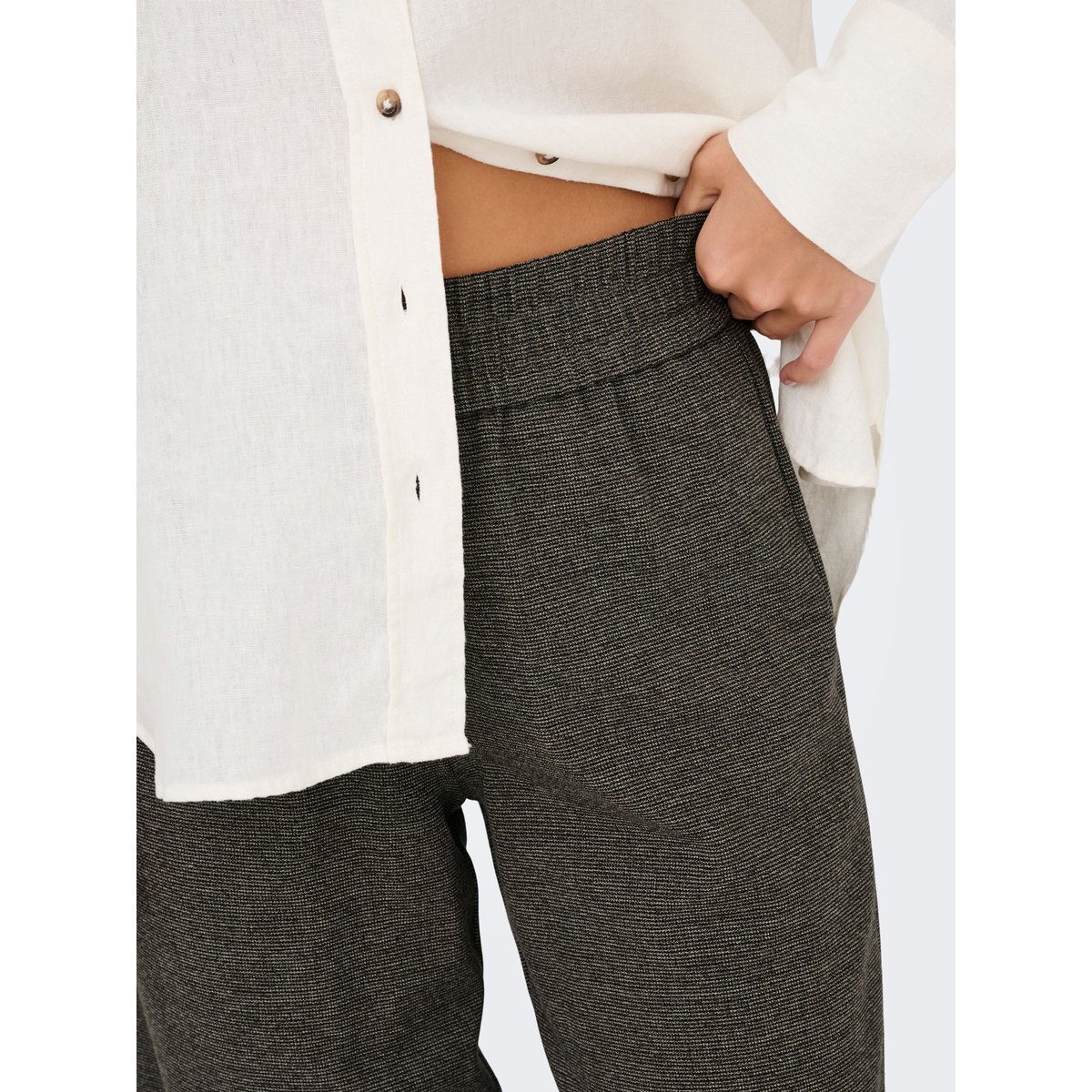 Pantalon À Jambe Large noire - black, ONLY