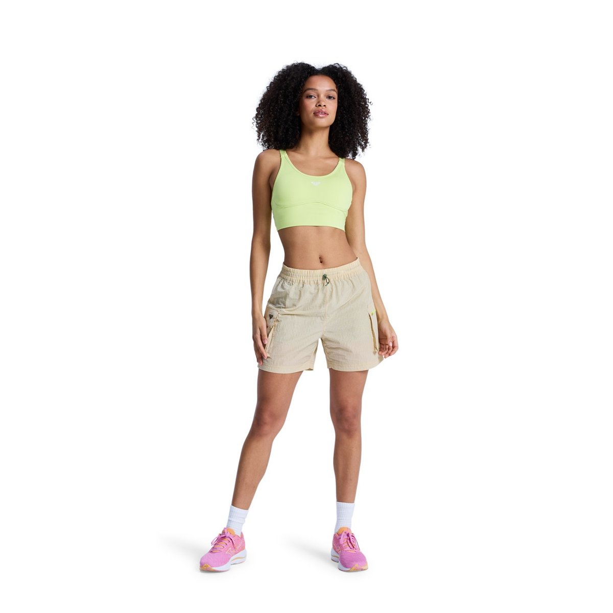 Brassière de sport HEART INTO IT ATTITUDE. vert daiquiri green, ROXY