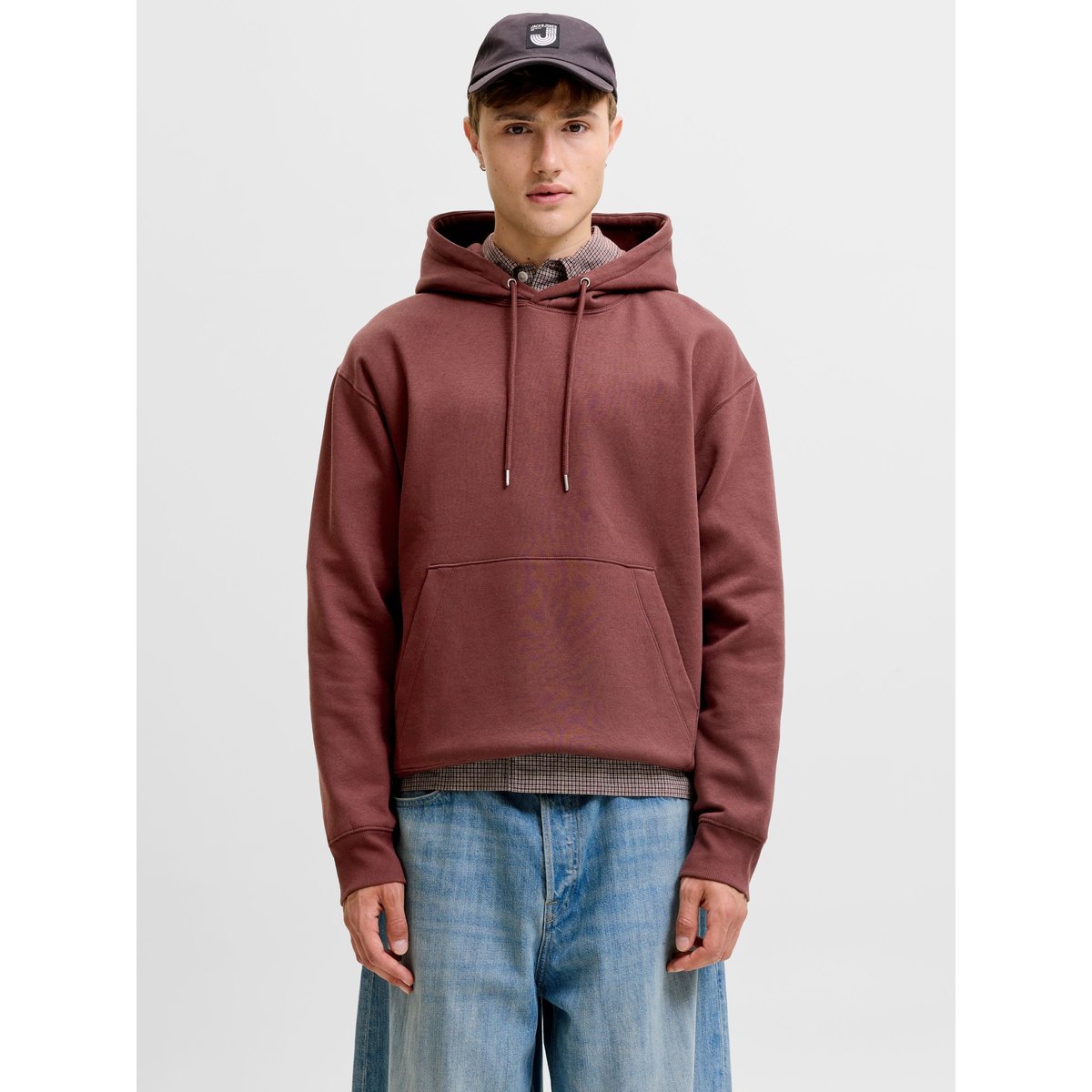 Sweat À Capuche bitter chocolate, JACK & JONES