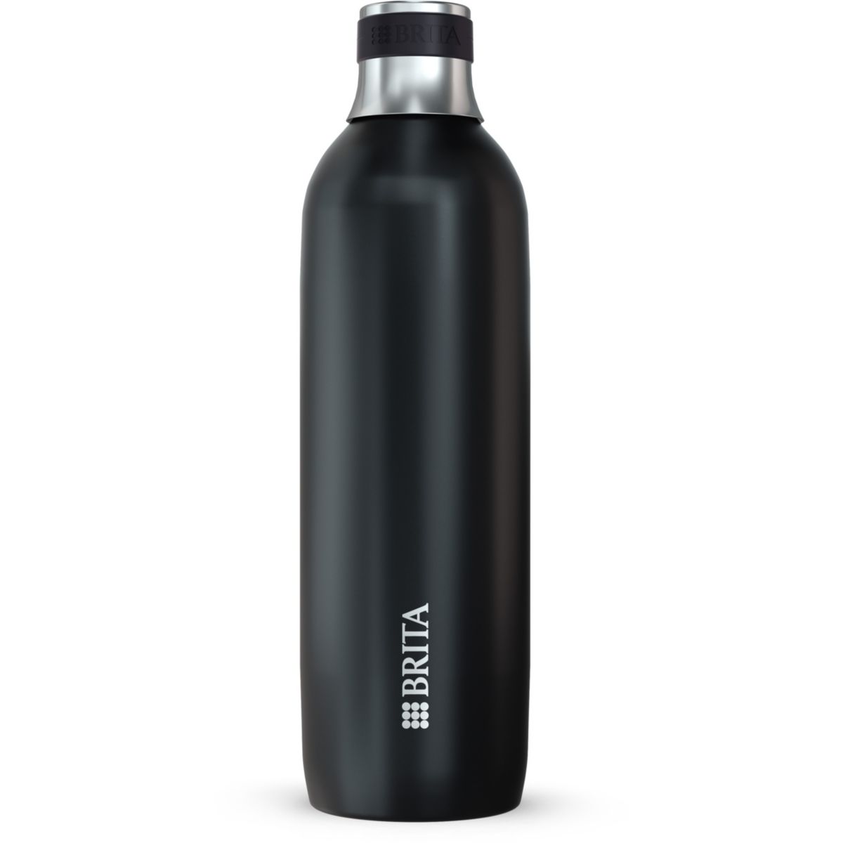 Bouteille isotherme isotherme noire sodatrio 1litre couleur unique, BRITA