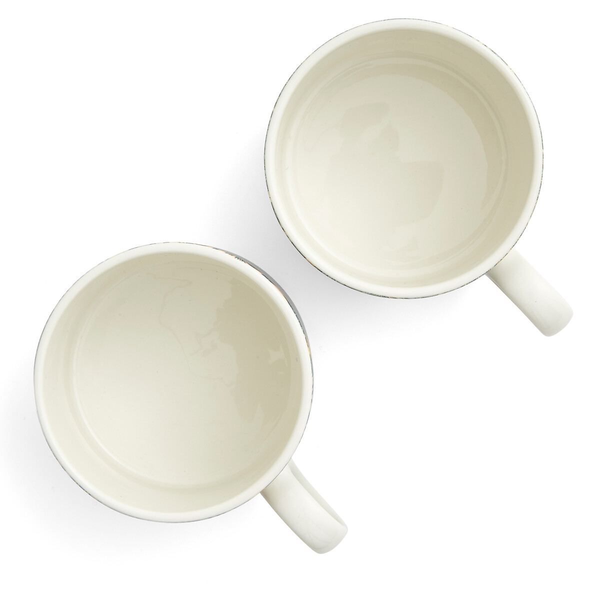 Set of 2 Morris & Co. Seaweed Mugs blue, MORRIS & CO.