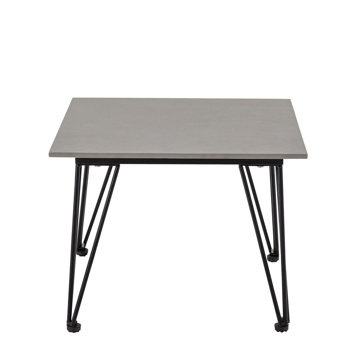Table basse en béton carré Mundo gris, BLOOMINGVILLE