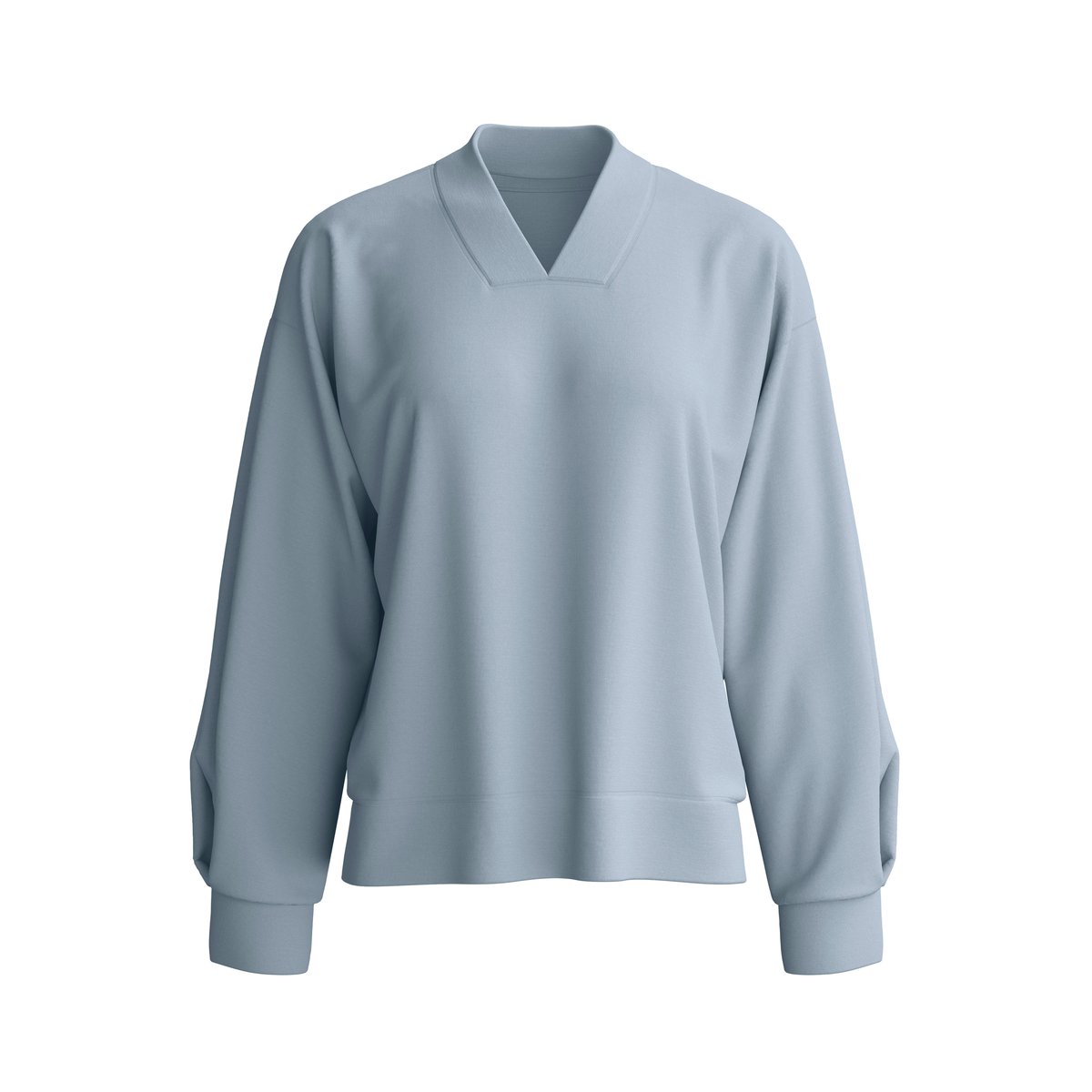 manches longues Coton NATURAL EMBRACE gris passat, CALIDA