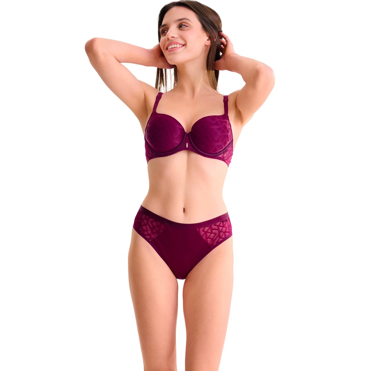 Soutien-gorge préformé Opal magenta, LISCA