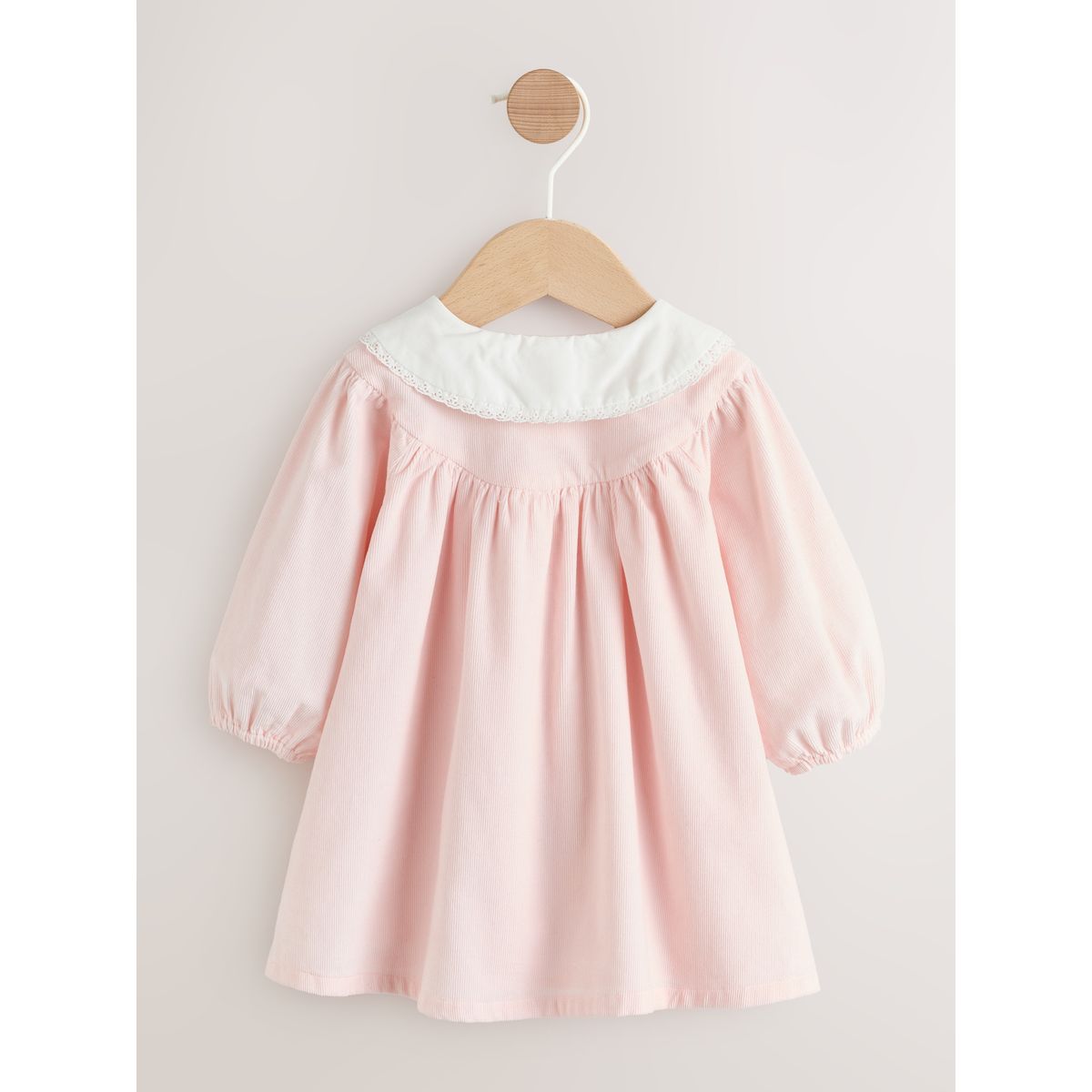 Robe à col tissée et collant pour bébé souris fée rose, NEXT