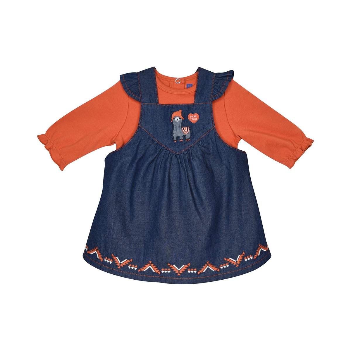 Tee shirt robe iseline jean naissance bleu, SUCRE D'ORGE