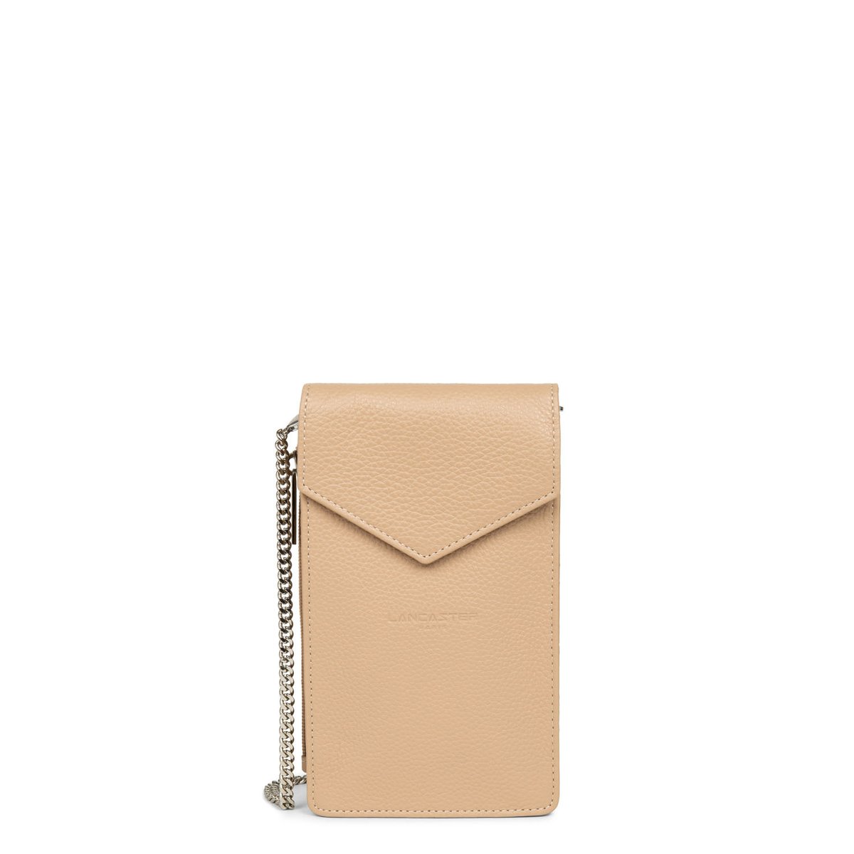 Pochette smartphone FOULONNÉ PM nude, LANCASTER