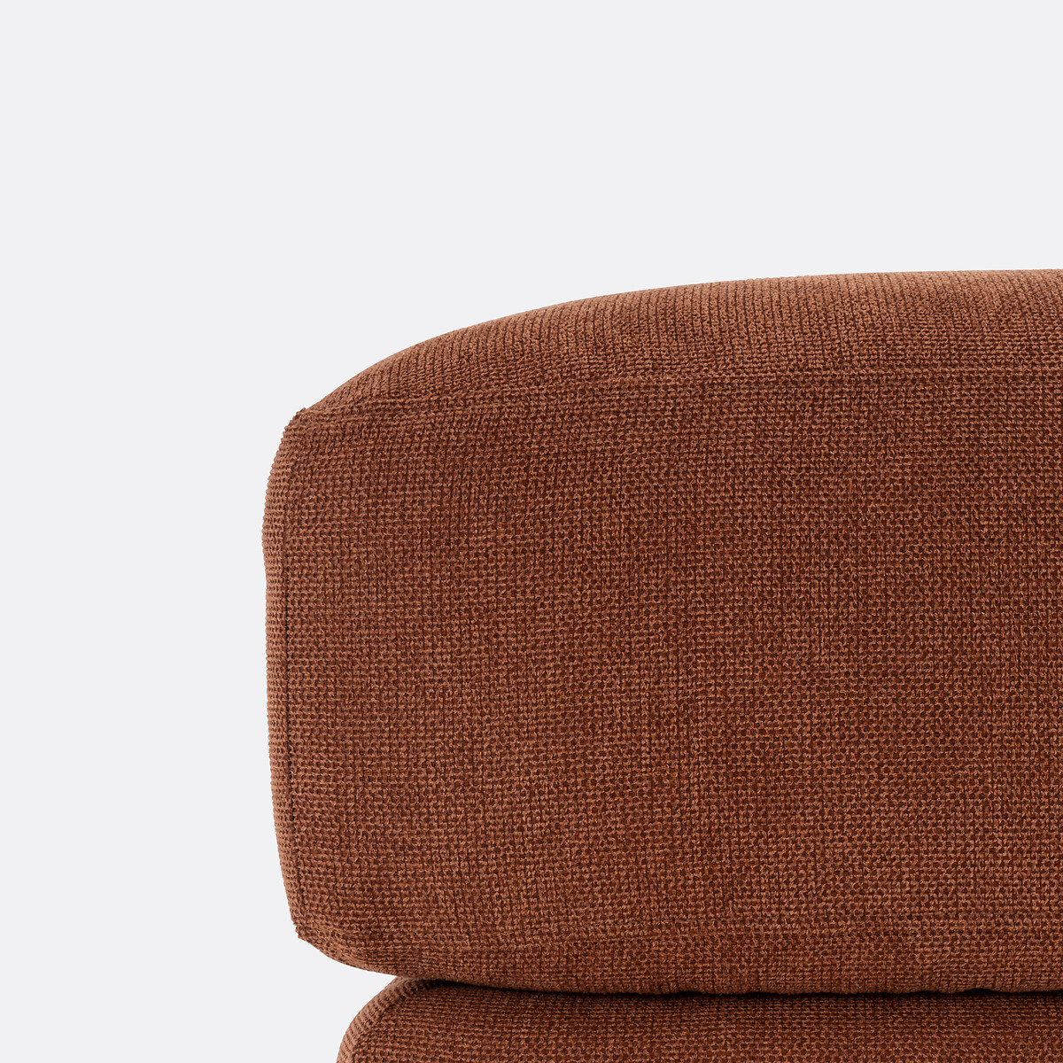 Pouf tissu texturé, Victor ecureuil, LA REDOUTE INTERIEURS