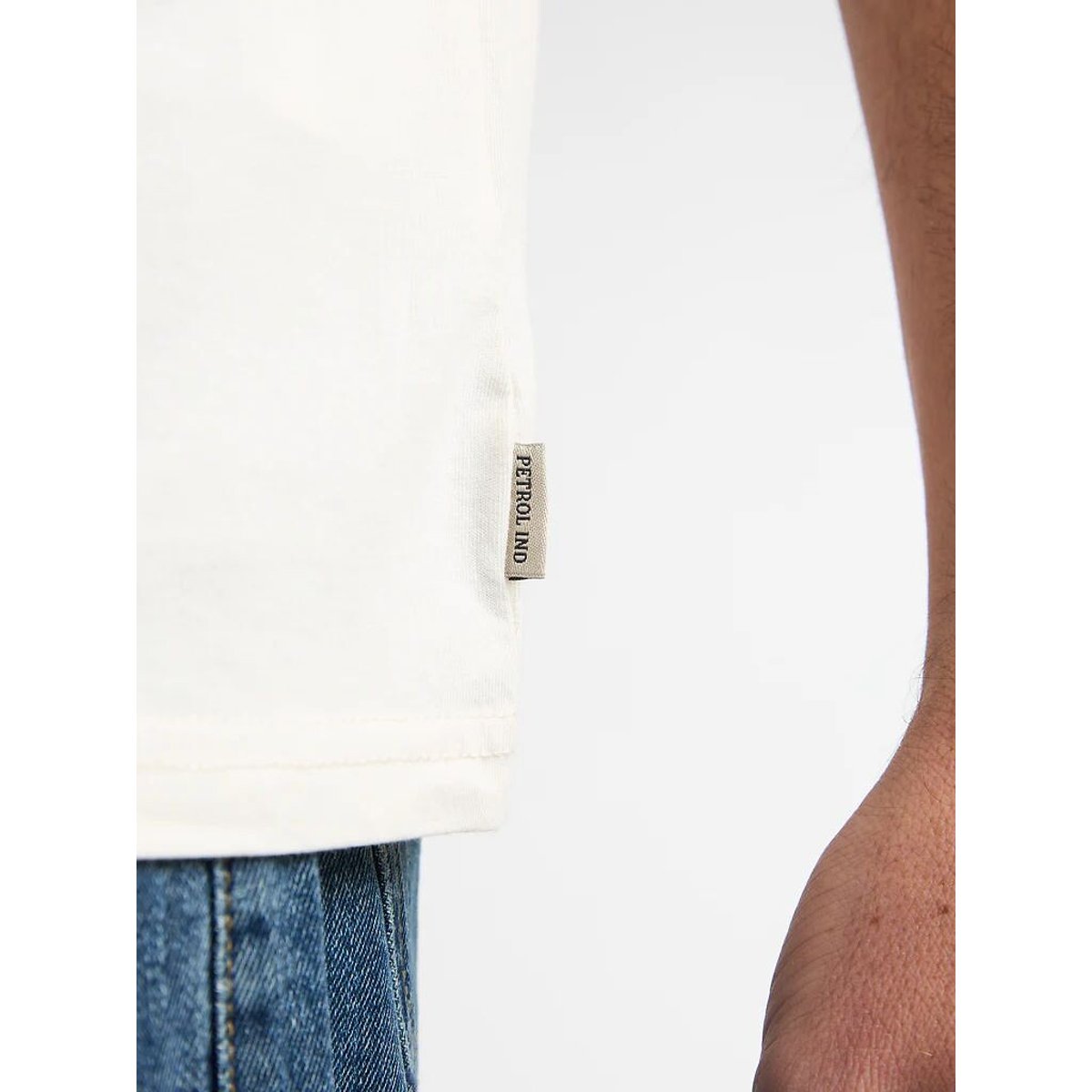 Short Sleeve T-Shirt cream, PETROL INDUSTRIES