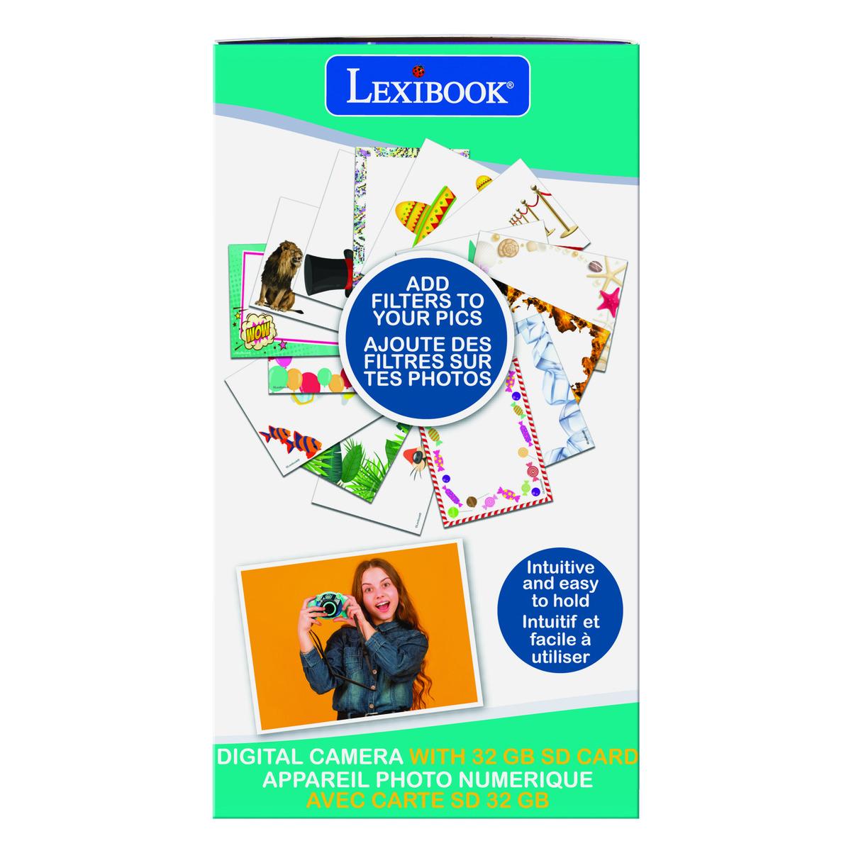 Starcam® Appareil photo numérique HD avec carte SD bleu, LEXIBOOK