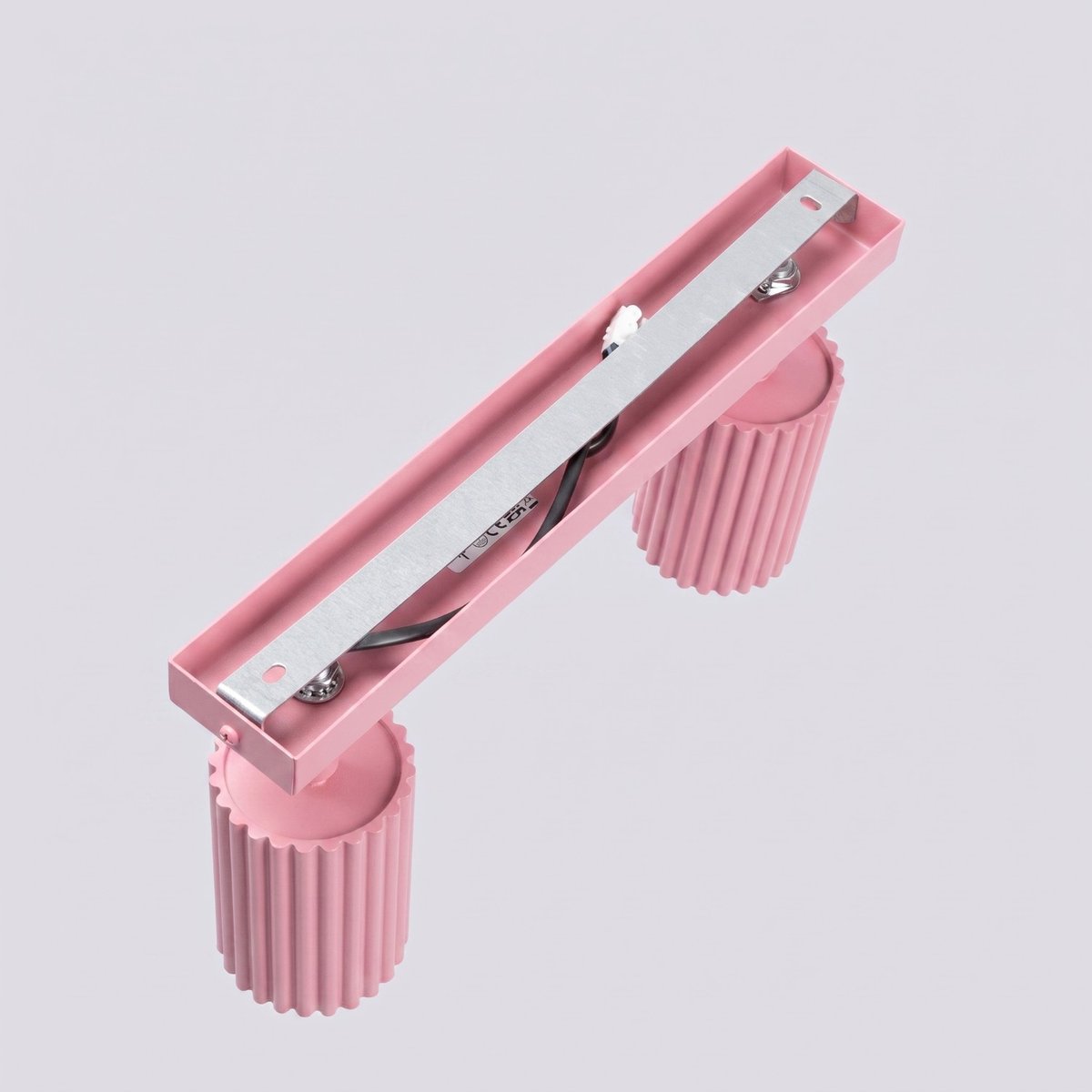 Plafonnier Aluminium Rose GU10 1 Karbon rose, EDEN