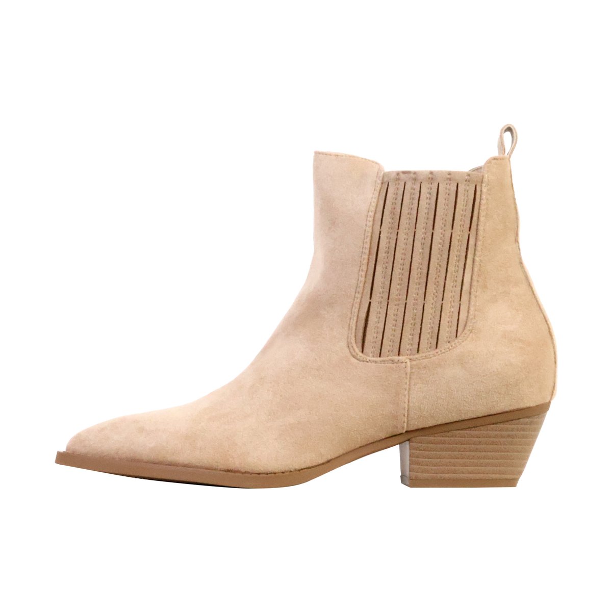 Bottines à Zip Lbs beige, ENZA NUCCI