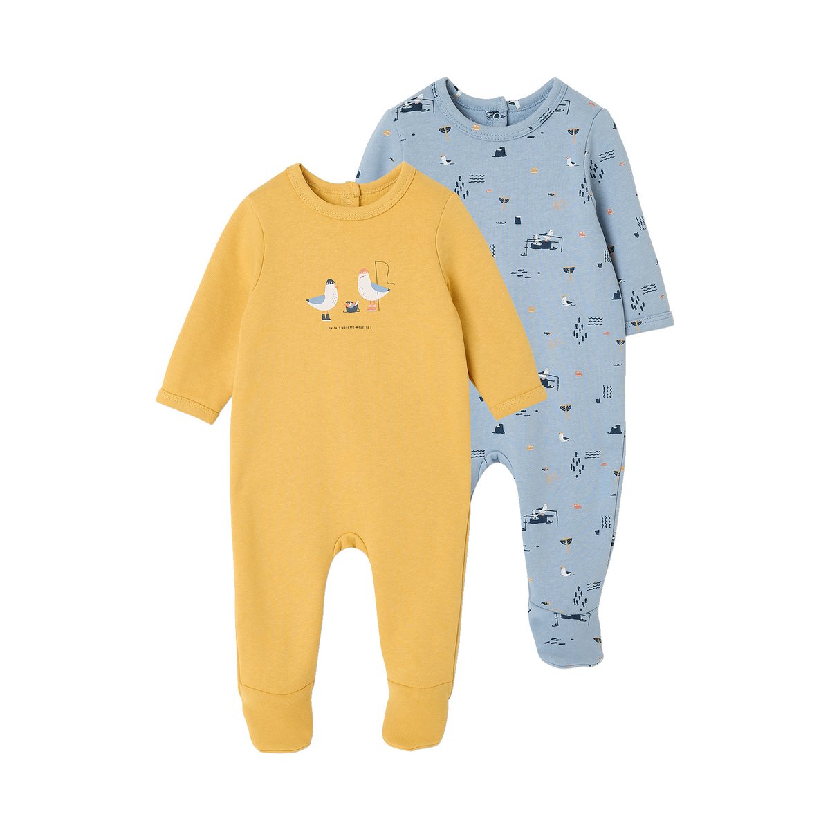 Lot de 2 dors bien bleu, VERTBAUDET