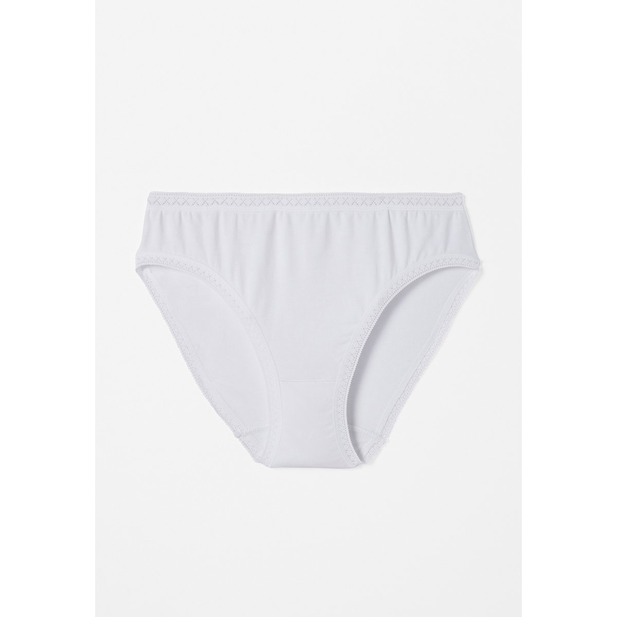 Culotte mini coton stretch blanc, DAMART