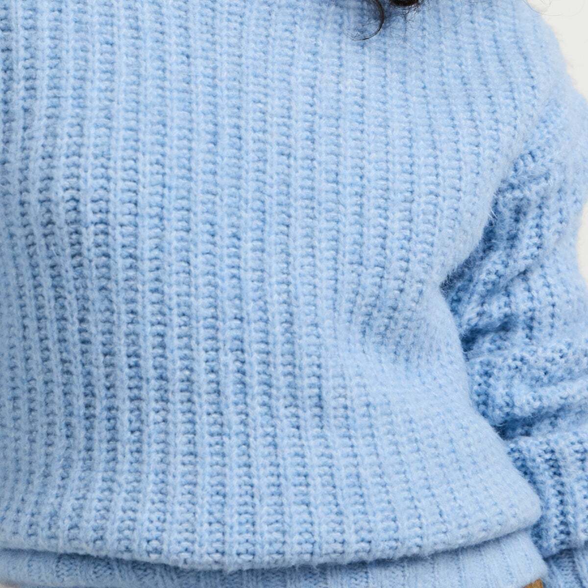 Pull Col Rond En Maille horizon bleu, PEPE JEANS