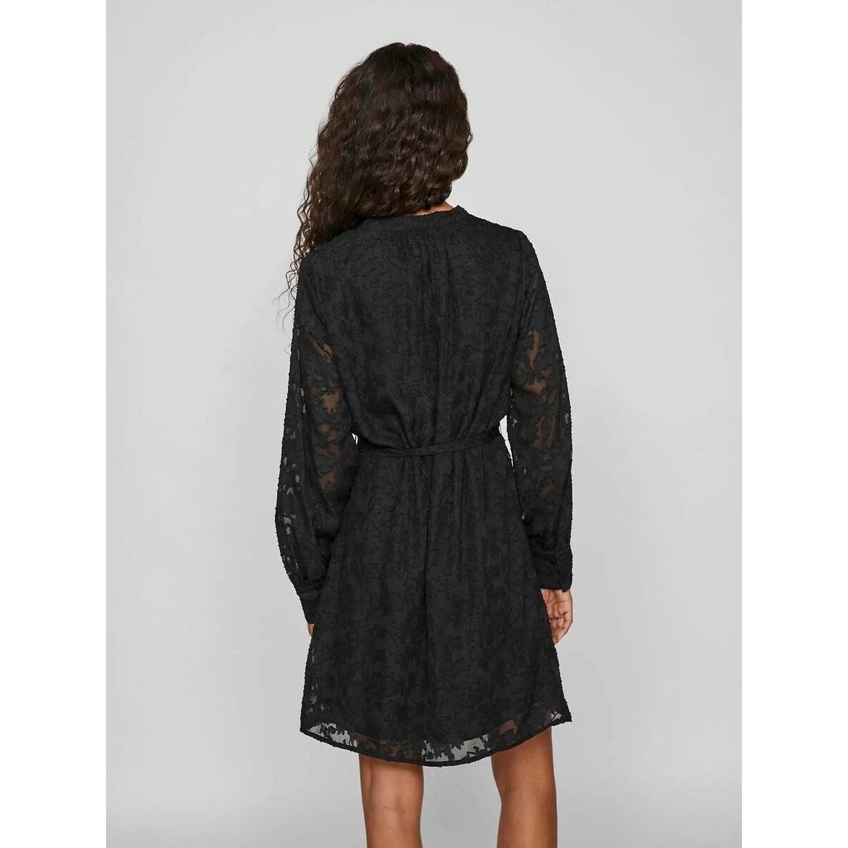 Lace Mini Dress black, VILA