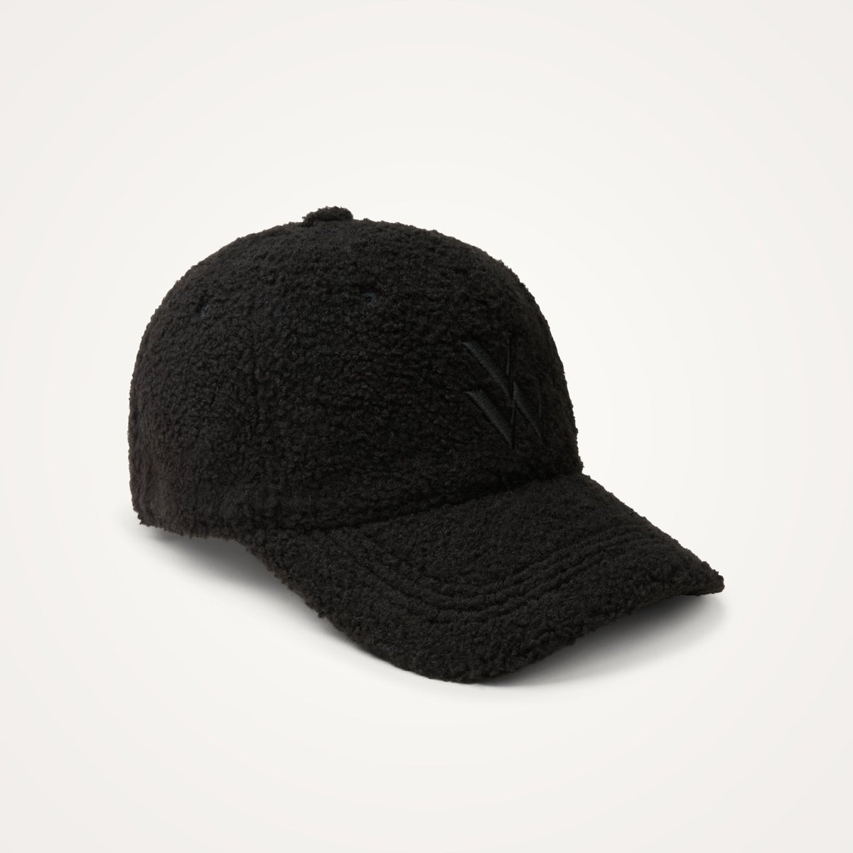 Casquette à monogramme brodé SIA noir, VANESSA WU