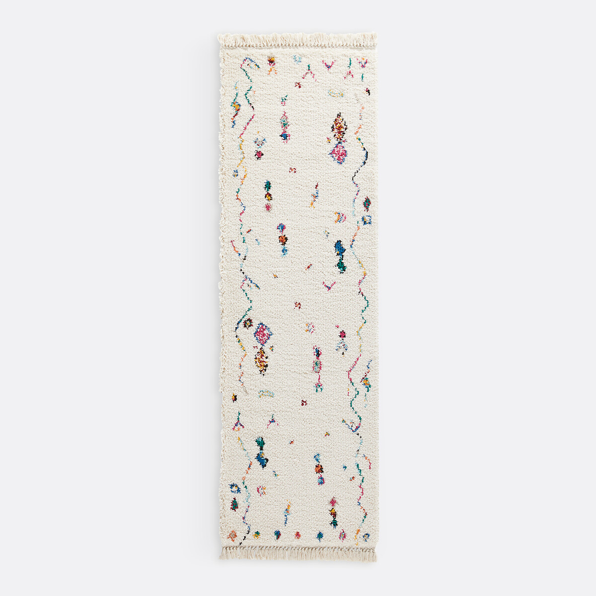 Tapis de couloir style berbère, Shugar multicolore, LA REDOUTE INTERIEURS