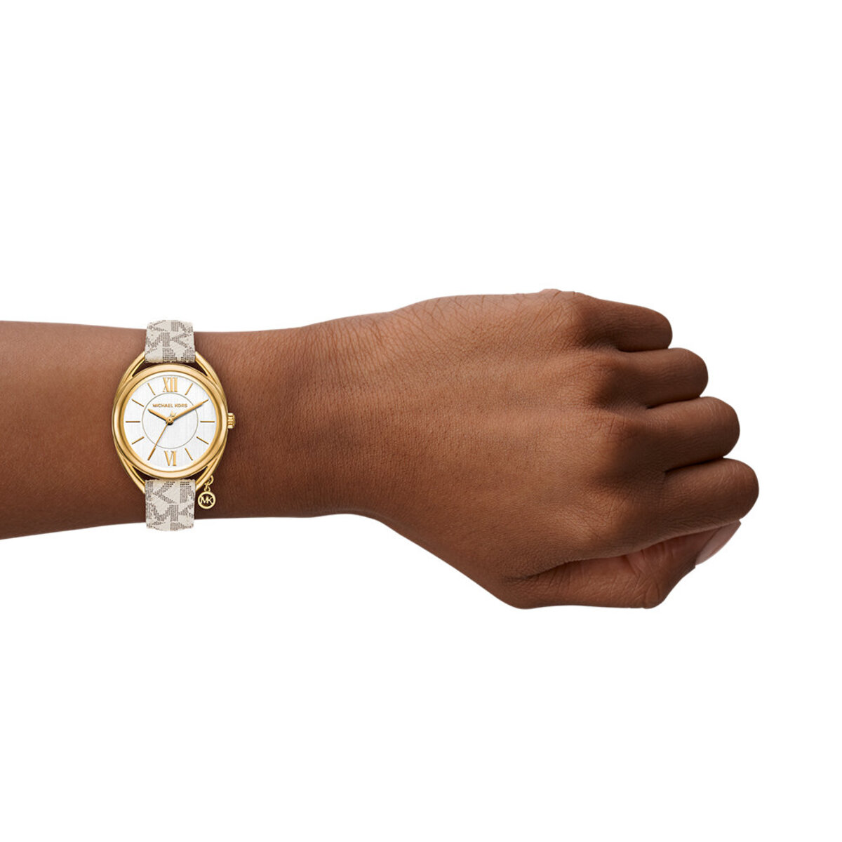 Montre Analogique LEIA doré blanc blanc, MICHAEL KORS