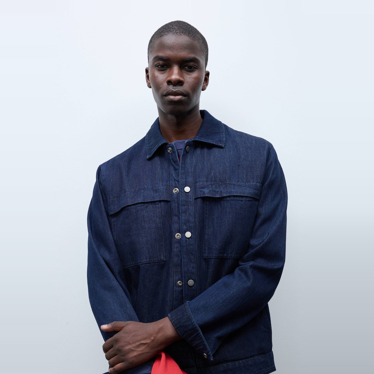 Veste en jean en coton bio GOTS brut, MONOPRIX