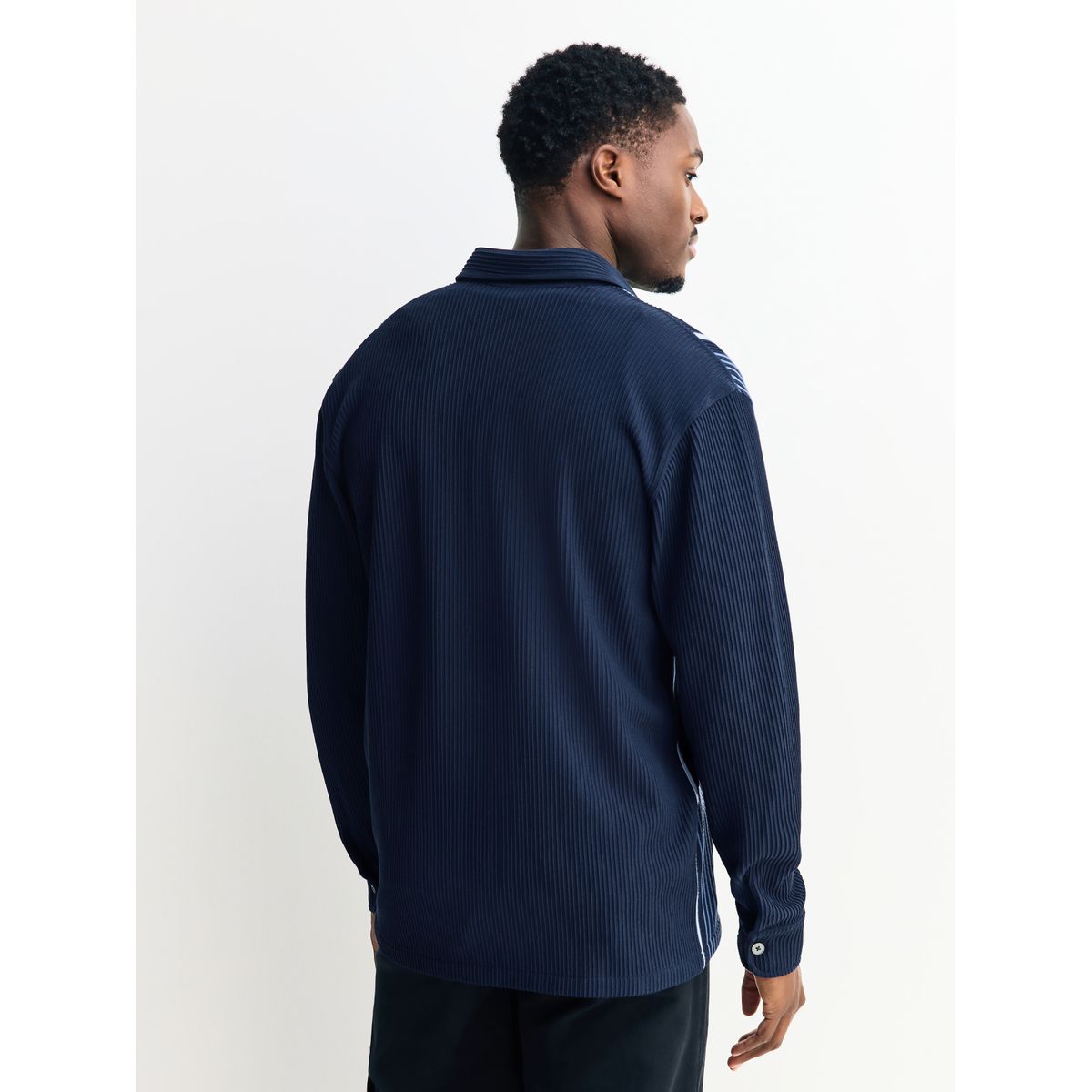 Chemise jersey à manches courtes et rayures bleu marine / blanc, NEXT