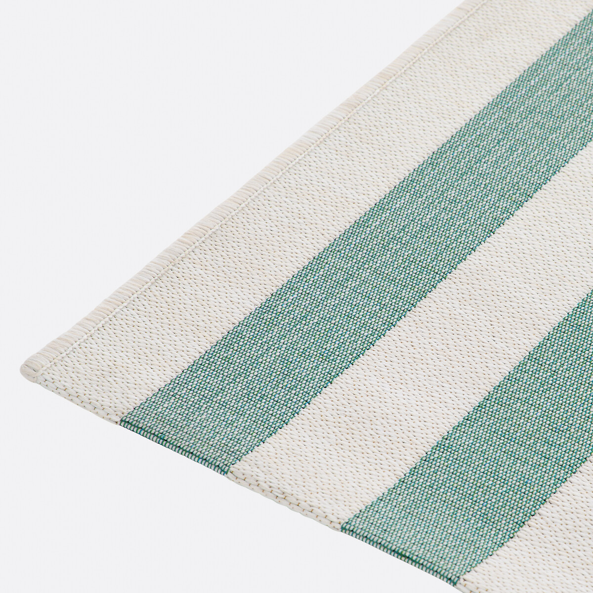 Tapis, pour intérieur et extérieur, à rayures, HENDAYE céladon, LA REDOUTE INTERIEURS