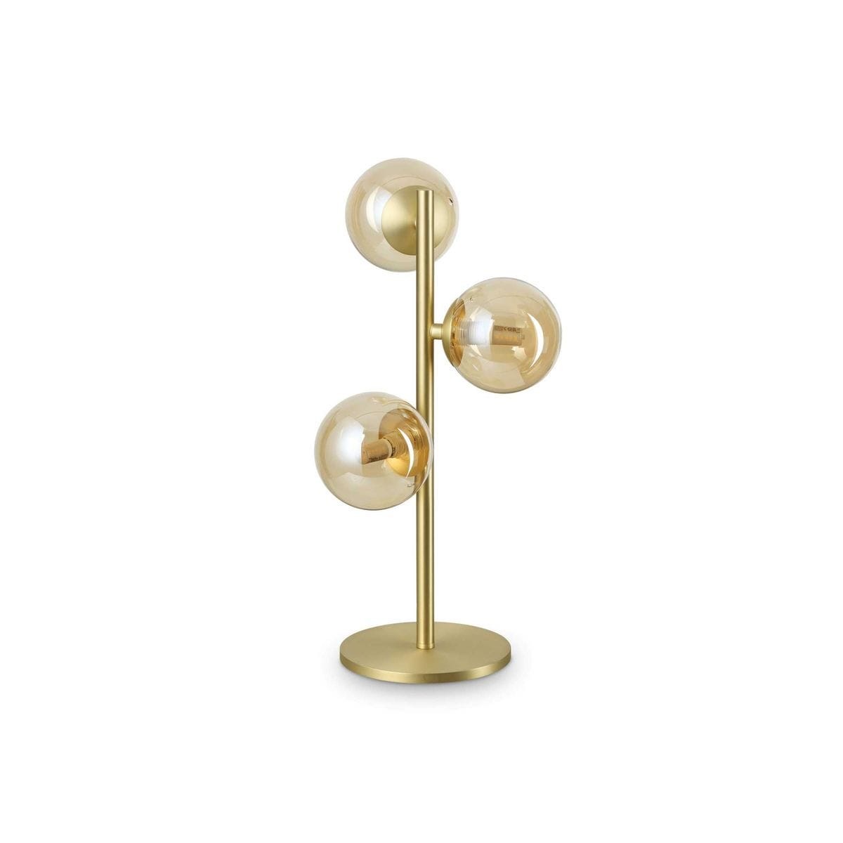 Lampe    PERLAGE laiton or dore, IDEAL LUX