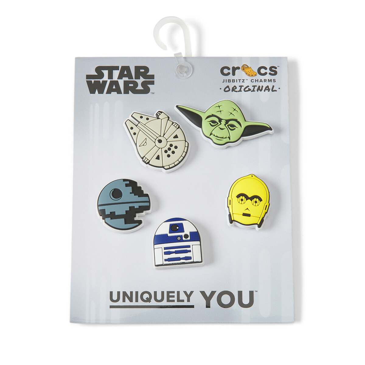 Pack of 5 Star Wars Jibbitz Charms multi-coloured, CROCS
